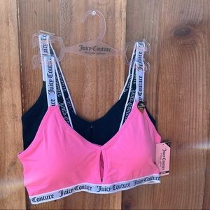 NWT Juicy Couture 2PCK Sport Bras
